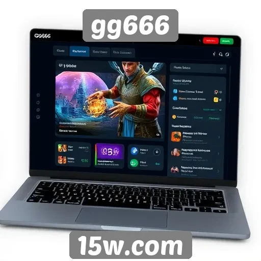 Análise da interface do usuário no site gg666